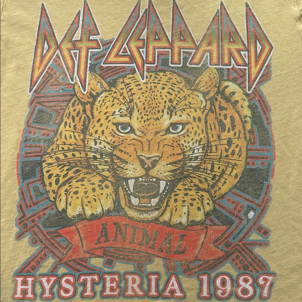 Def Leppard Animal Hysteria 1987 Tee - Picture 4 of 4